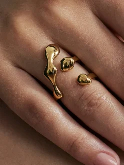 Liquid Lava Adjustable Open Ring Rings & Bracelets|Accessories