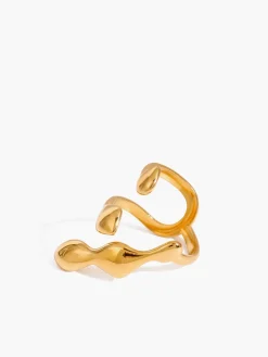 Liquid Lava Adjustable Open Ring Rings & Bracelets|Accessories