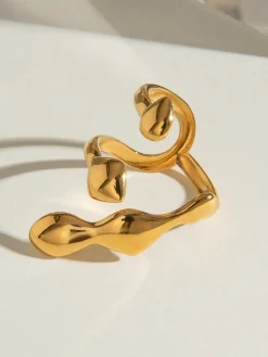 Liquid Lava Adjustable Open Ring Rings & Bracelets|Accessories