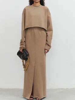 Online Live It Up Maxi Skirt Long Sleeve Sets|Skirts