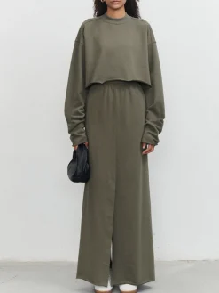 Online Live It Up Maxi Skirt Long Sleeve Sets|Skirts
