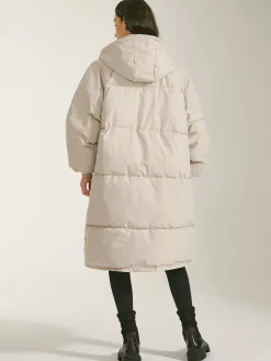 Hot Long Hooded Puffer Parka Coat Outerwear|Coats