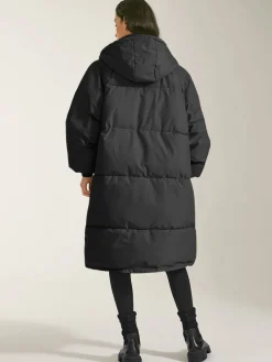 Hot Long Hooded Puffer Parka Coat Outerwear|Coats