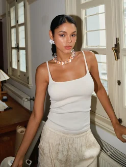 Online Low Cut Cami Tank Top Tank Tops & Camis|Tops