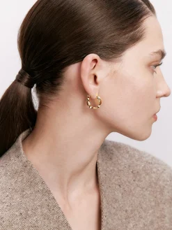 Best Luxury Rhinestone Hoop Earrings Earrings|Accessories