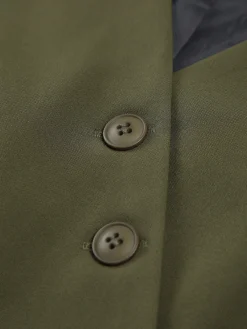 New Made For You Asymmetric Buttoned Vest Vests|Tank Tops & Camis