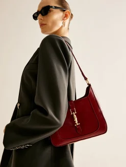 Online Magnet Closure Zipper Shoulder Bag Bags|Accessories