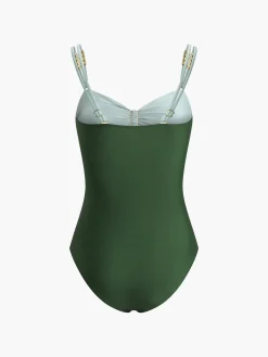 Maillard Metal Detail One Piece Swimsuit Swimwear|Tops