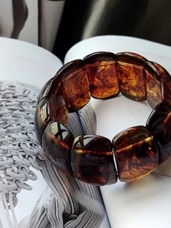 Outlet Marble Crystal Texture Acrylic Bracelet Rings & Bracelets|Accessories