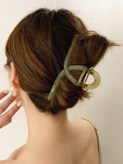 Clearance Marble Gem Hair Claw Hair Claws & Hats|Accessories