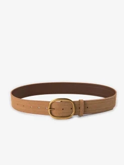 Online Matte Golden Buckle Belt Belts & Chain|Accessories
