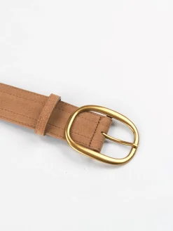 Online Matte Golden Buckle Belt Belts & Chain|Accessories