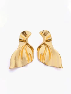 Outlet Mermaid Tail Ruched Earrings Earrings|Accessories