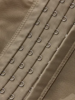 Best Mesh Corset With Metal Chain Corset Tops|Tops