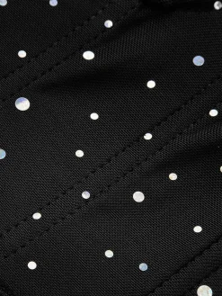 Discount Mesh Polka Dot Corset Top Corset Tops|Tank Tops & Camis