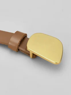Outlet Metal Buckle Leather Belt Belts & Chain|Accessories