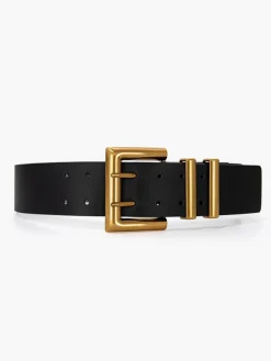 Metal Buckle Wide Belt Belts & Chain|Accessories