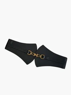 Online Metal Decor Elastic Wide Belt Belts & Chain|Accessories