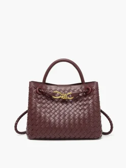 Clearance Metal Twist Detail Handle Bag Bags|Accessories