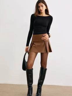 Sale Metal-Detail Backless Jersey Top T-shirts