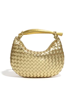 Hot Metallic Woven Bag Bags|Accessories