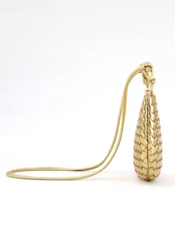 Hot Metallic Woven Bag Bags|Accessories