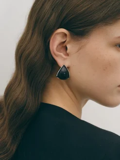 Discount Midnight Elegance Onyx Earrings Earrings|Accessories