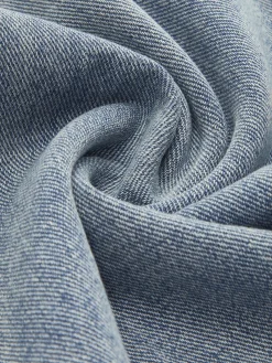 Online Mid-Waist Bow-Decor Denim Jeans Denim|Bottoms