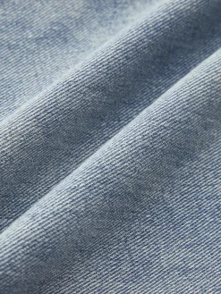 Online Mid-Waist Bow-Decor Denim Jeans Denim|Bottoms