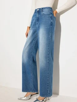 Best Mid-Waist Denim Jeans Denim|Bottoms