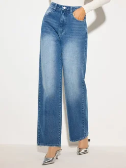 Best Mid-Waist Denim Jeans Denim|Bottoms