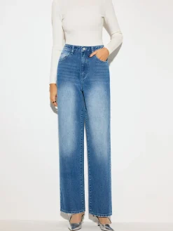 Best Mid-Waist Denim Jeans Denim|Bottoms