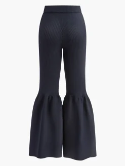 Best Mid-Waist Ruffle Sweater Pants Knitwear|Bottoms