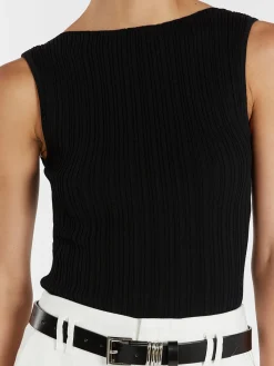 Outlet Minimalism Solid Sweater Vest Sweater Vests|Sweaters & Cardigans