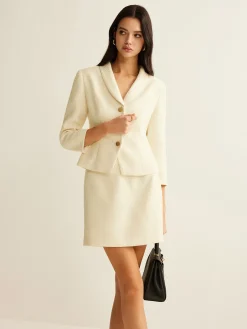 New Minimalist A-Line Zipper Mini Skirt Skirts|Matching Sets