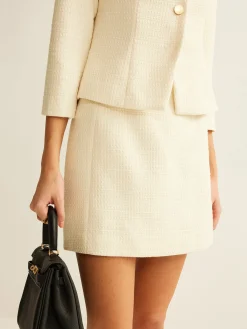 New Minimalist A-Line Zipper Mini Skirt Skirts|Matching Sets
