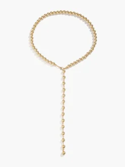 Outlet Minimalist Beaded Tassel Necklace Necklaces|Accessories
