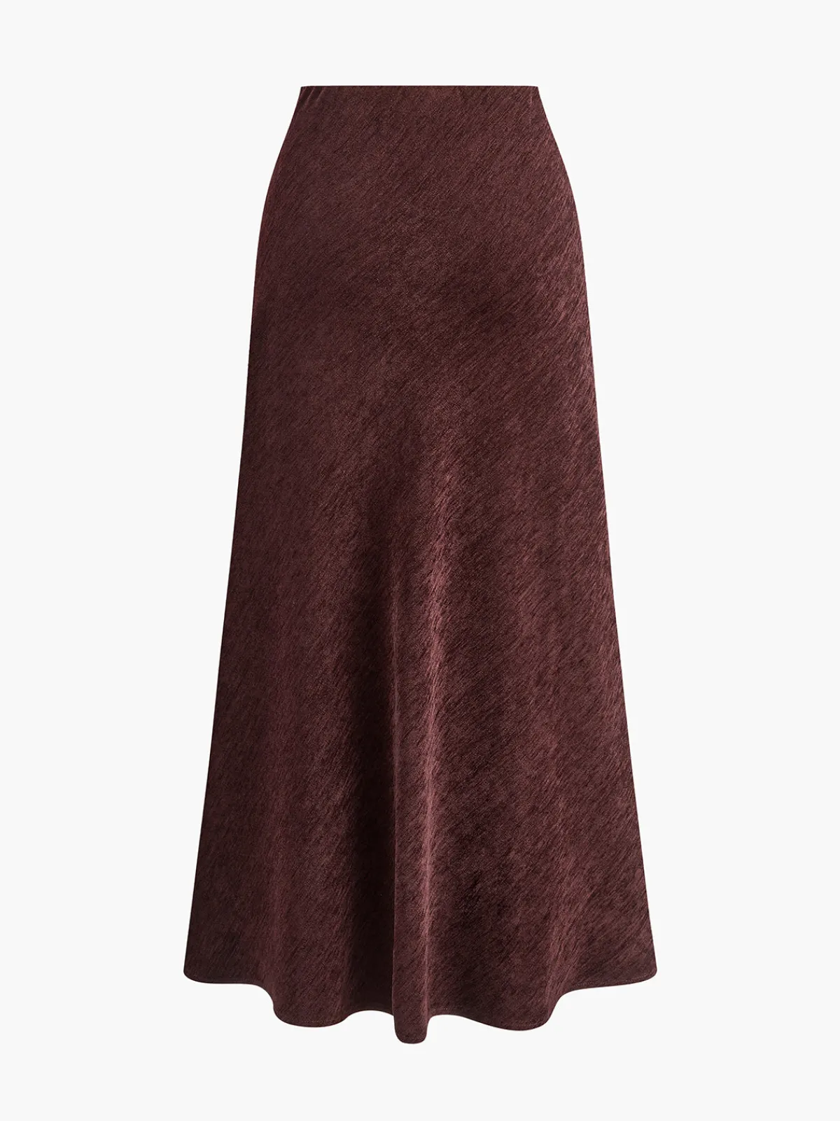 Sale Minimalist Corduroy Draped Skirt Skirts|Bottoms