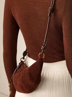 Online Minimalist Croissant Crossbody Bag Bags|Accessories