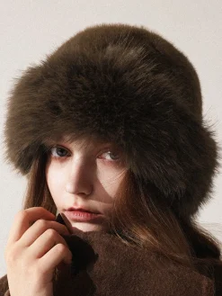 Online Minimalist Fuzzy Bucket Hat Hair Claws & Hats|Accessories