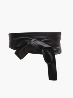 Sale Minimalist Lace Up Wide Belt Belts & Chain|Accessories