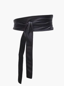 Sale Minimalist Lace Up Wide Belt Belts & Chain|Accessories