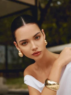 Minimalist Open Wide Bracelet Rings & Bracelets|Accessories