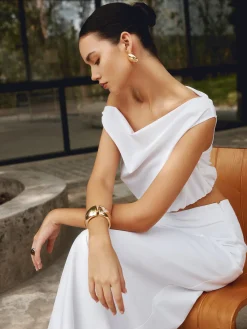 Minimalist Open Wide Bracelet Rings & Bracelets|Accessories