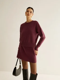 Best Minimalist Plain Soft Sweater Co-ords Sweater Tops|Sweaters & Cardigans