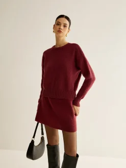 Discount Minimalist Plain Soft Sweater Co-ords Sweater Tops|Sweaters & Cardigans