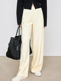 Hot Minimalist Pockets Draped Pants Pants|Bottoms