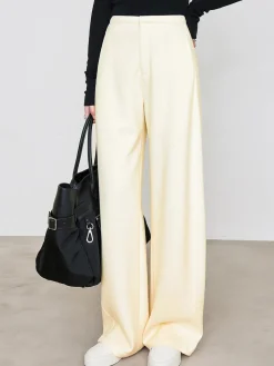 Hot Minimalist Pockets Draped Pants Pants|Bottoms