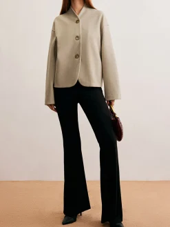 Discount Minimalist Regular Fit Button Cardigan Cardigans|Outerwear