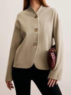 Discount Minimalist Regular Fit Button Cardigan Cardigans|Outerwear